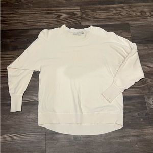Cream Sweater from Loft